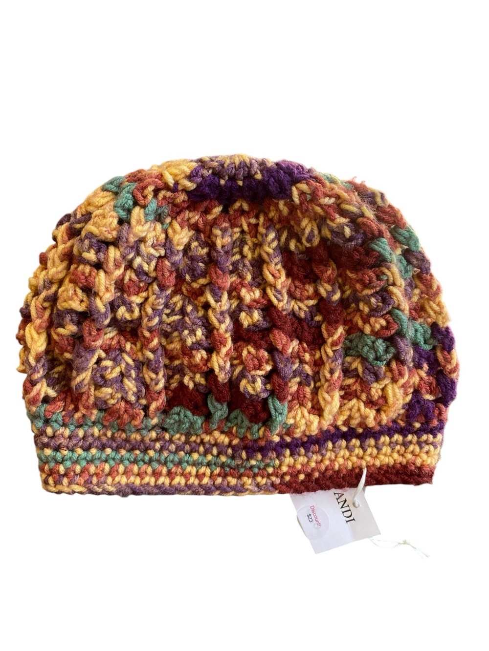 Handmade crochet beanie